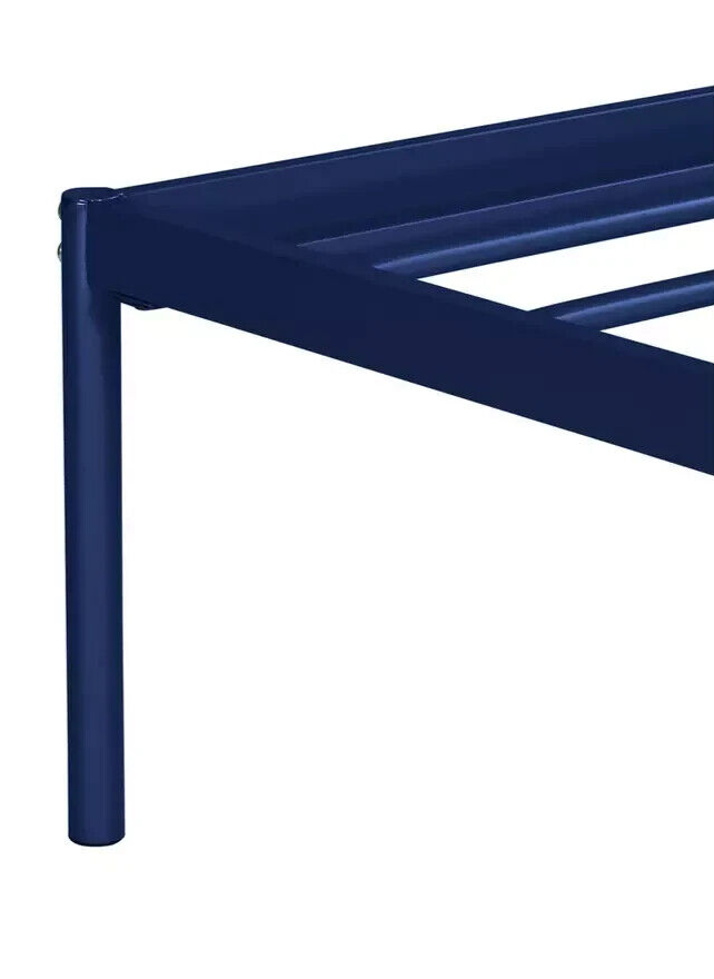 Freja Double Metal Bed Frame - Blue