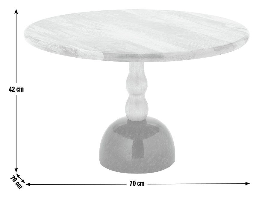 Habitat x Morris & Co. Hammersmith Marble Coffee Table