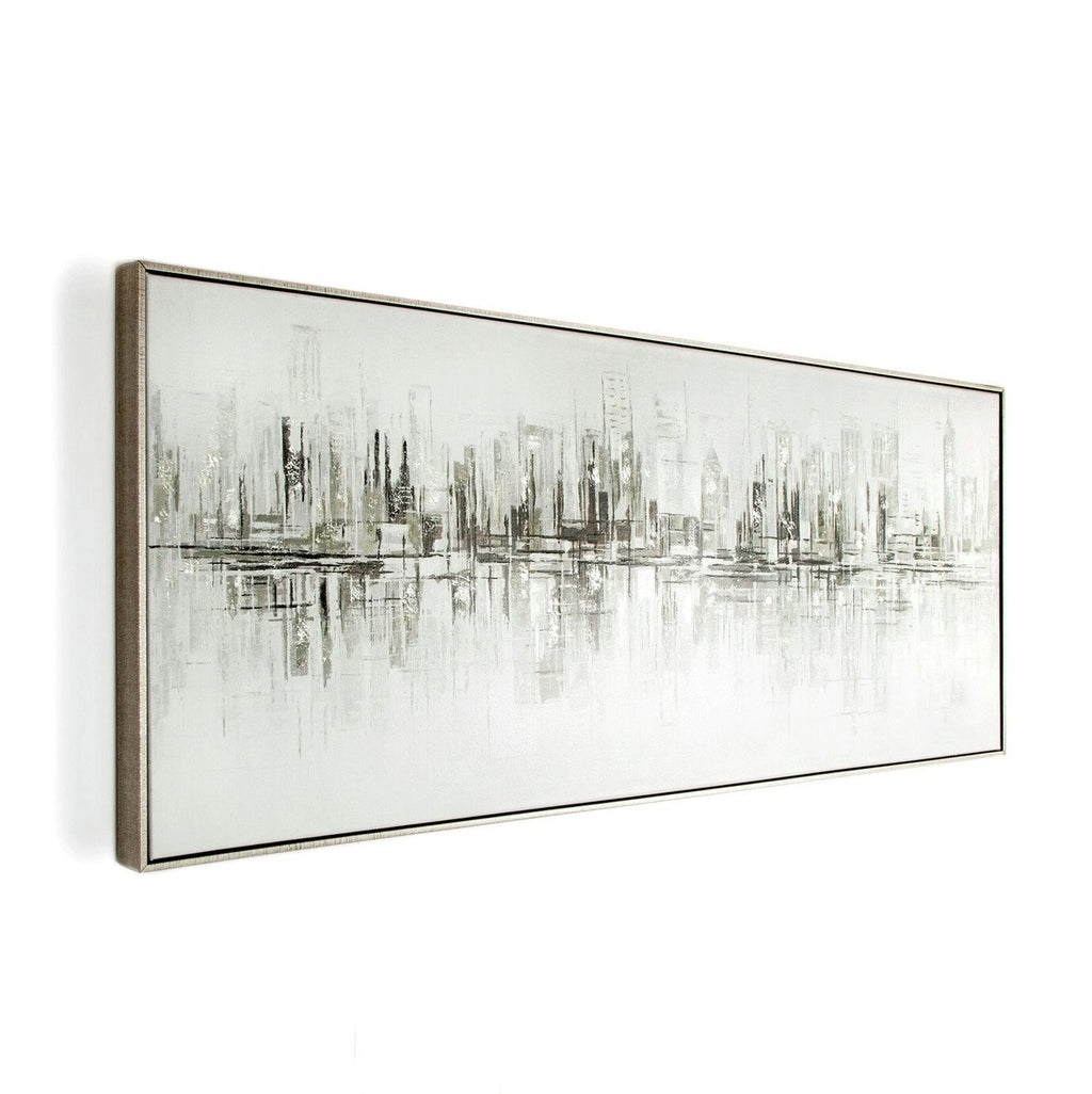 Art for the Home New York Painted Framed Canvas - 120x50cm