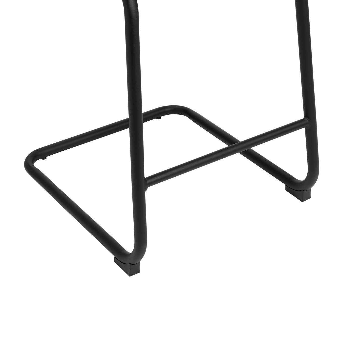 Baylor Faux Leather Counter Bar Stool - Brown