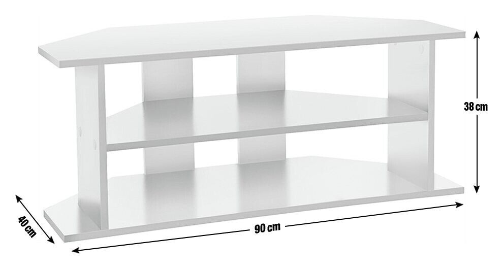 Corner TV Unit - Oak