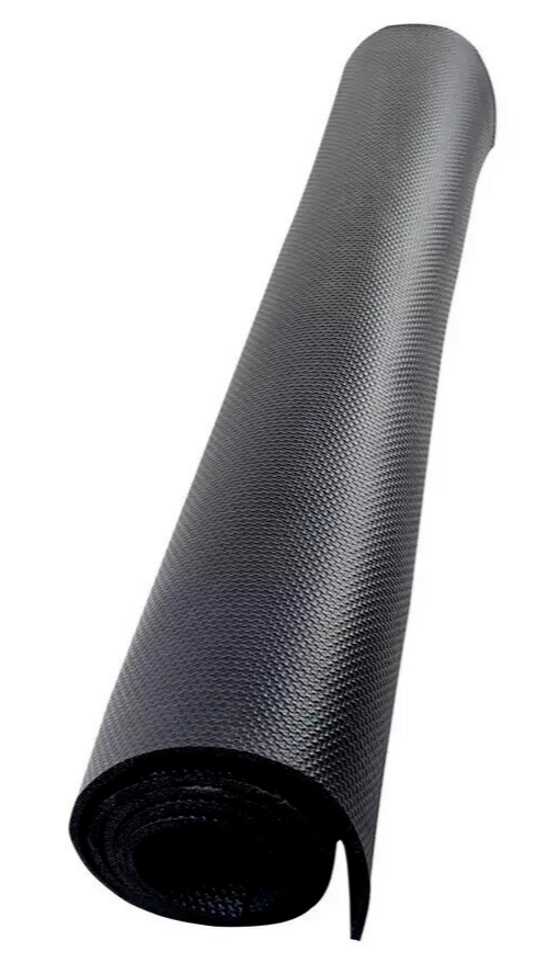 Opti 120 x 200 Large Exercise Equipment Mat | Gym Floor Protector Workout Mat
