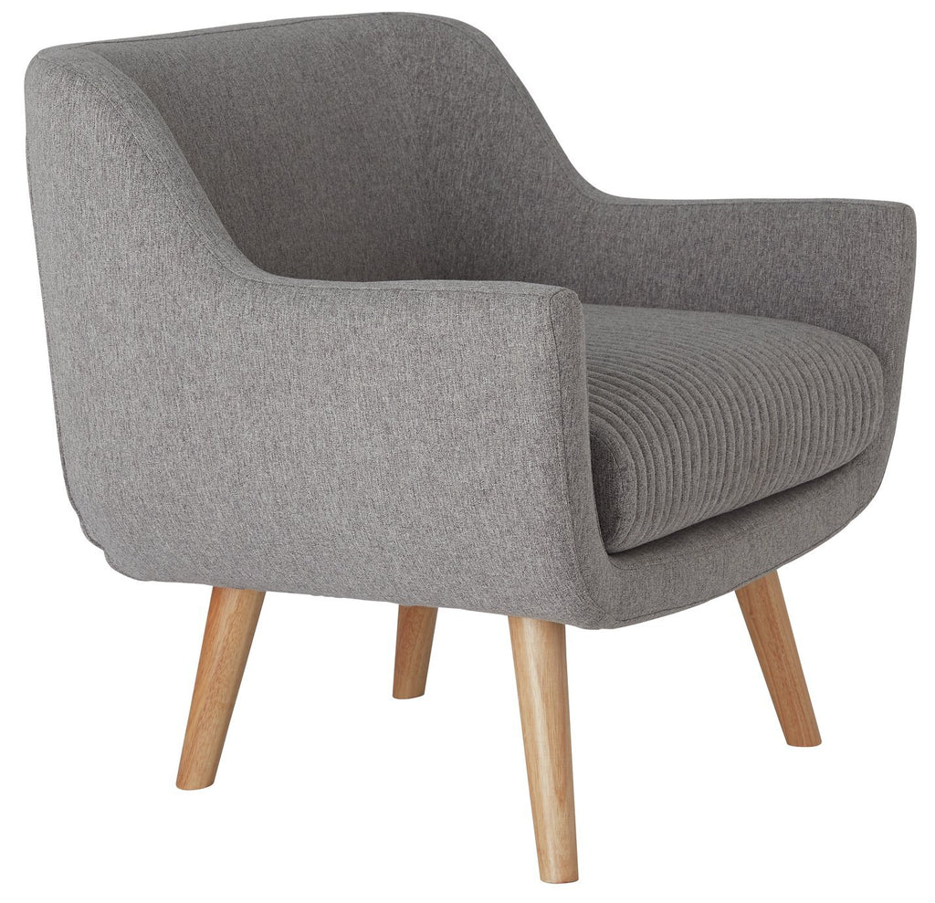 Habitat Nellie Fabric Accent Chair - Grey