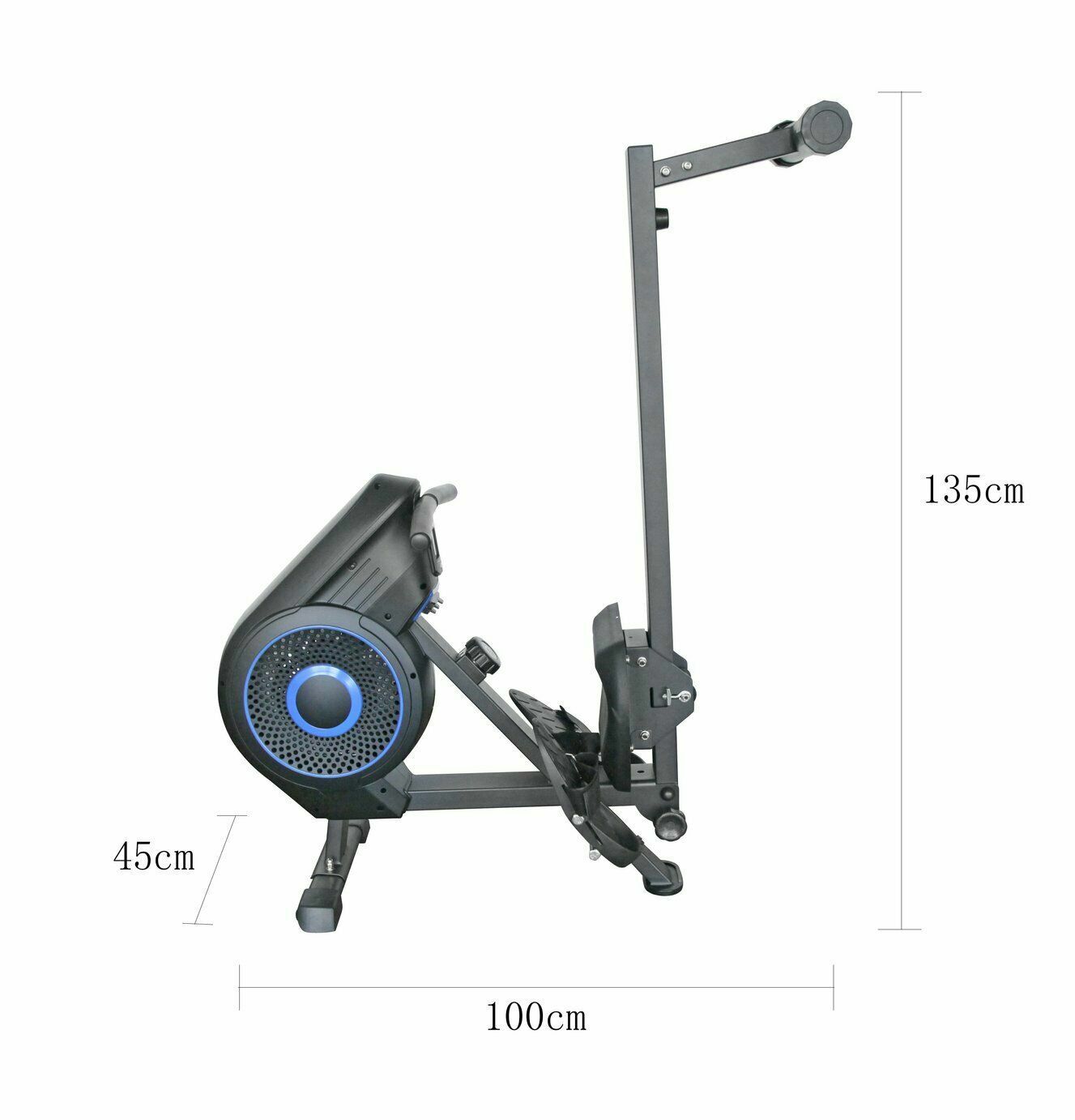 Pro Fitness Air Magnetic Rowing Machine | Home Gym Workout Exercise Equipment