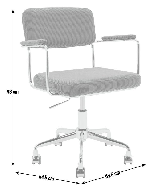 Ezra Fabric Office Chair - Olive