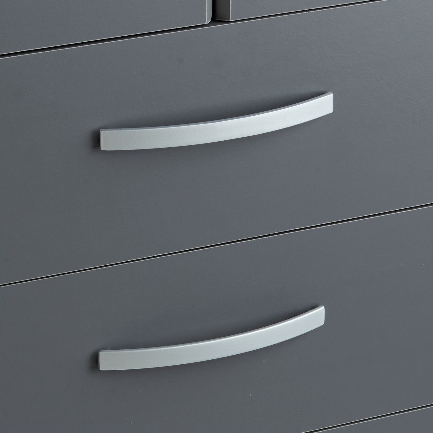 Hallingford Grey 5+2 Drawer Chest