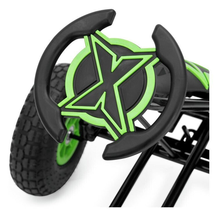 Xootz Viper Racing Go Kart - Black/Green