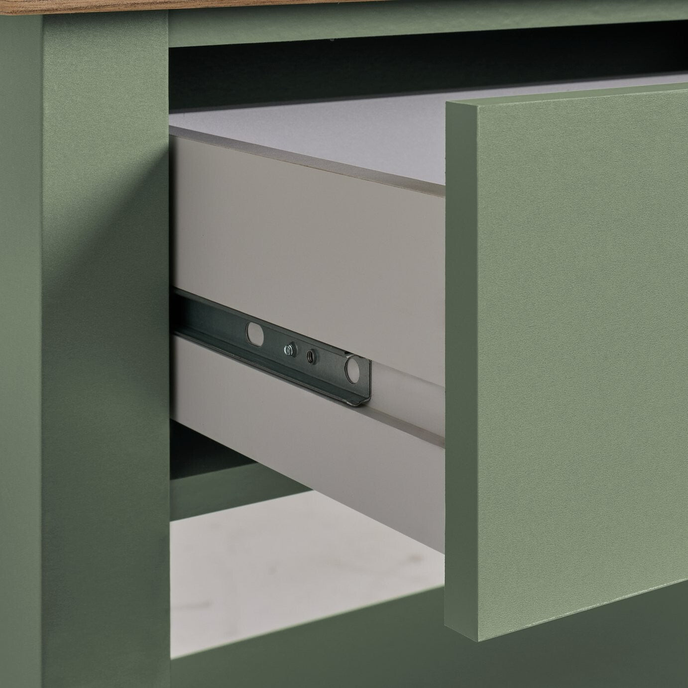 Home Winchester 1 Drawer Console Table - Green