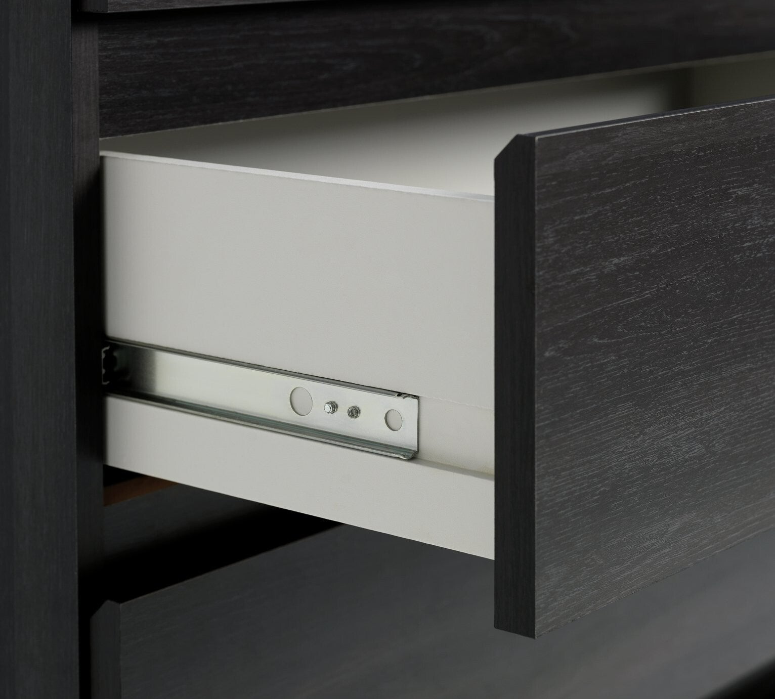 Habitat Jenson 5 Drawer Chest - Black Brown