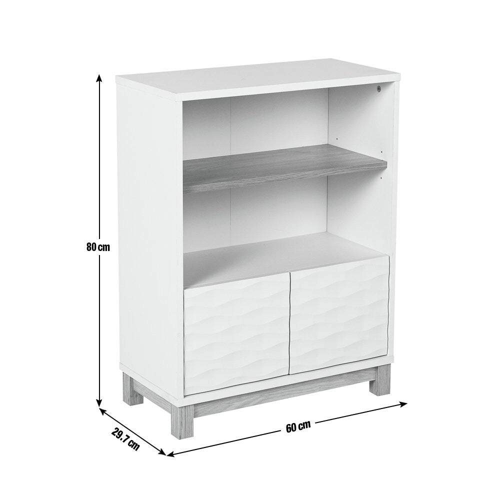Zander Double Unit - White