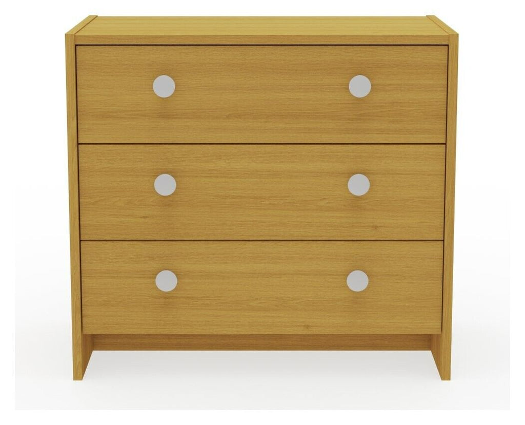 Seville 2 Piece 1 Door Wardrobe Set - Oak
