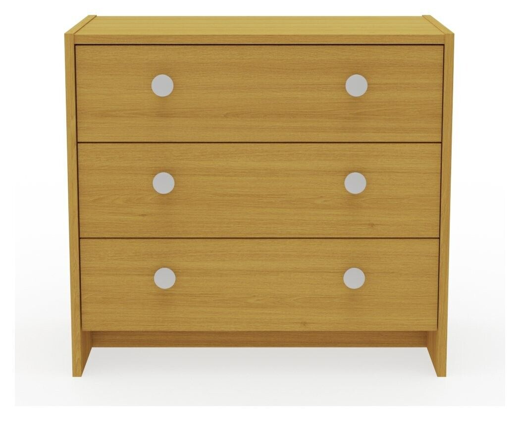 Seville 2 Piece 1 Door Wardrobe Set - Oak
