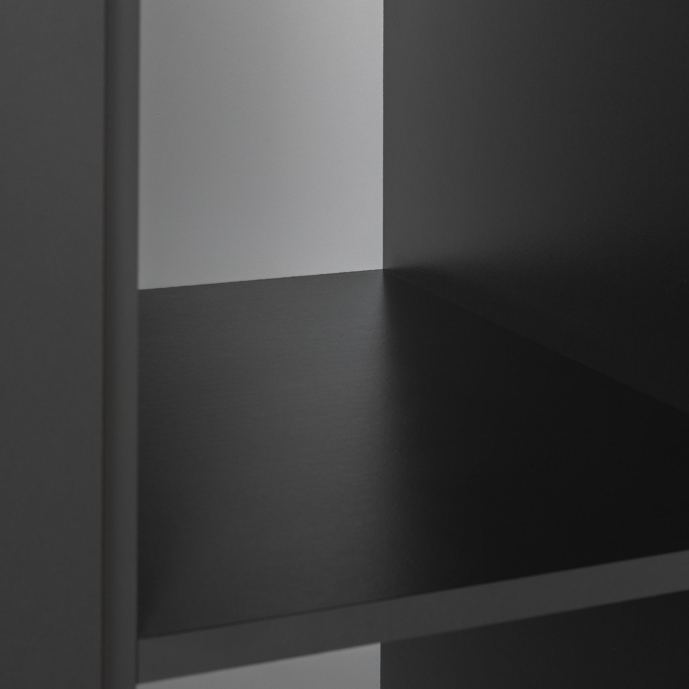 Home Seville 3 Door Wardrobe - Anthracite | Triple wardrobe