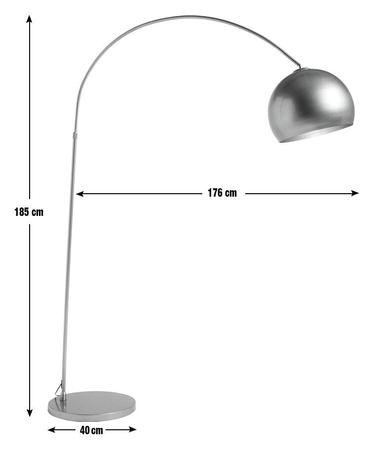 Habitat Wilderness Large Arc Floor Lamp