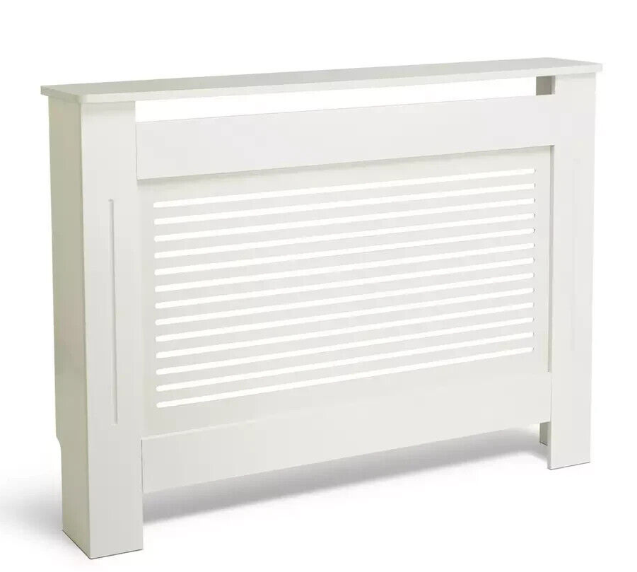 Habitat Home Austin Small Radiator Cover - White | Stylish Heating For Living