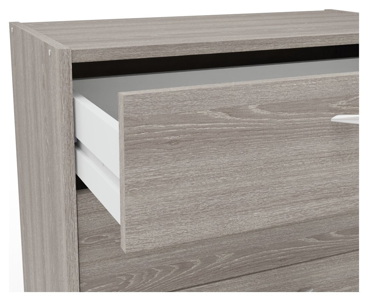 Seville 2 Piece 1 Door Wardrobe Set - Grey & Oak ( B Grade )