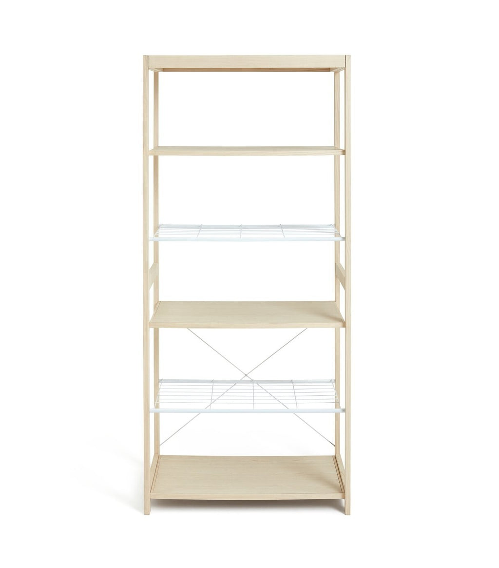 Habitat Flicka Open 5 Shelf Wardrobe - Pine