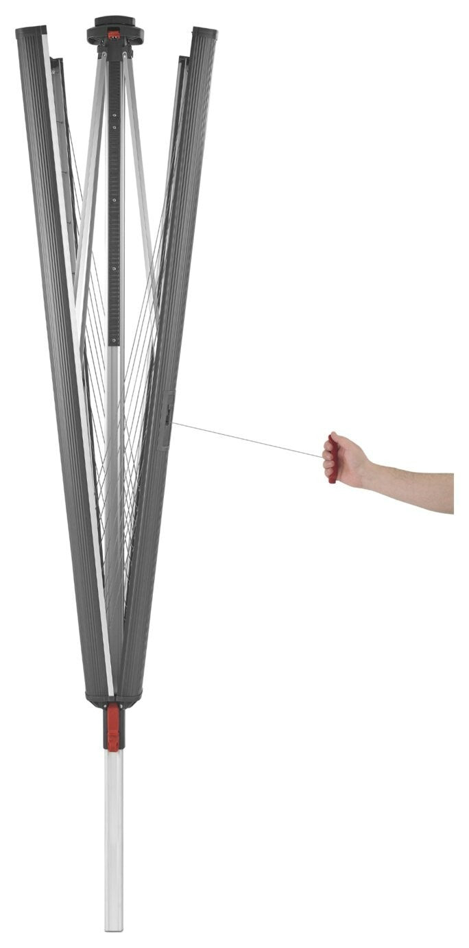 Vileda 50m Sun-Rise Outdoor Clothes Airer