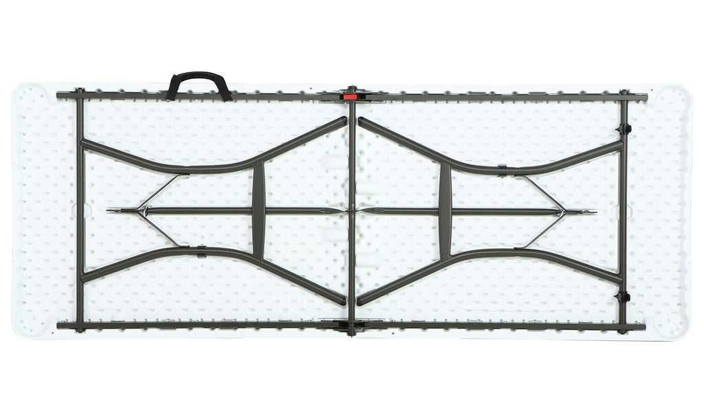 Lifetime 6ft Folding Plastic Camping Table |Portable Outdoor Picnic or BBQ Table