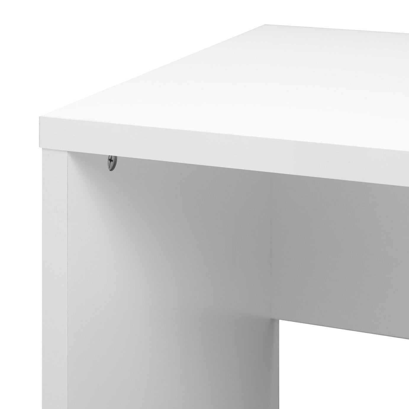 Habitat Jenson 1 Drawer Office Desk - White ( B Grade )