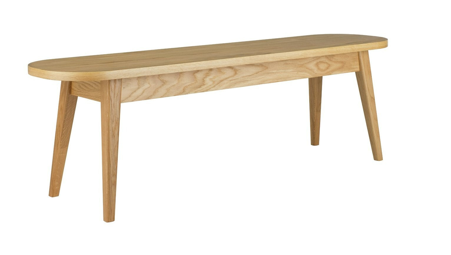 Etta 3 Seater Dining Bench - Oak