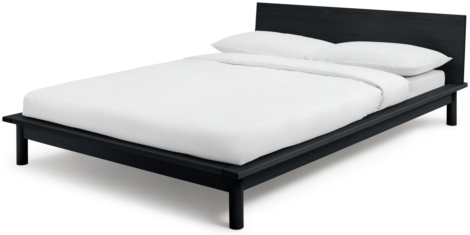 Habitat Akio Kingsize Platform Bed Frame - Black ( B Grade 32618  )