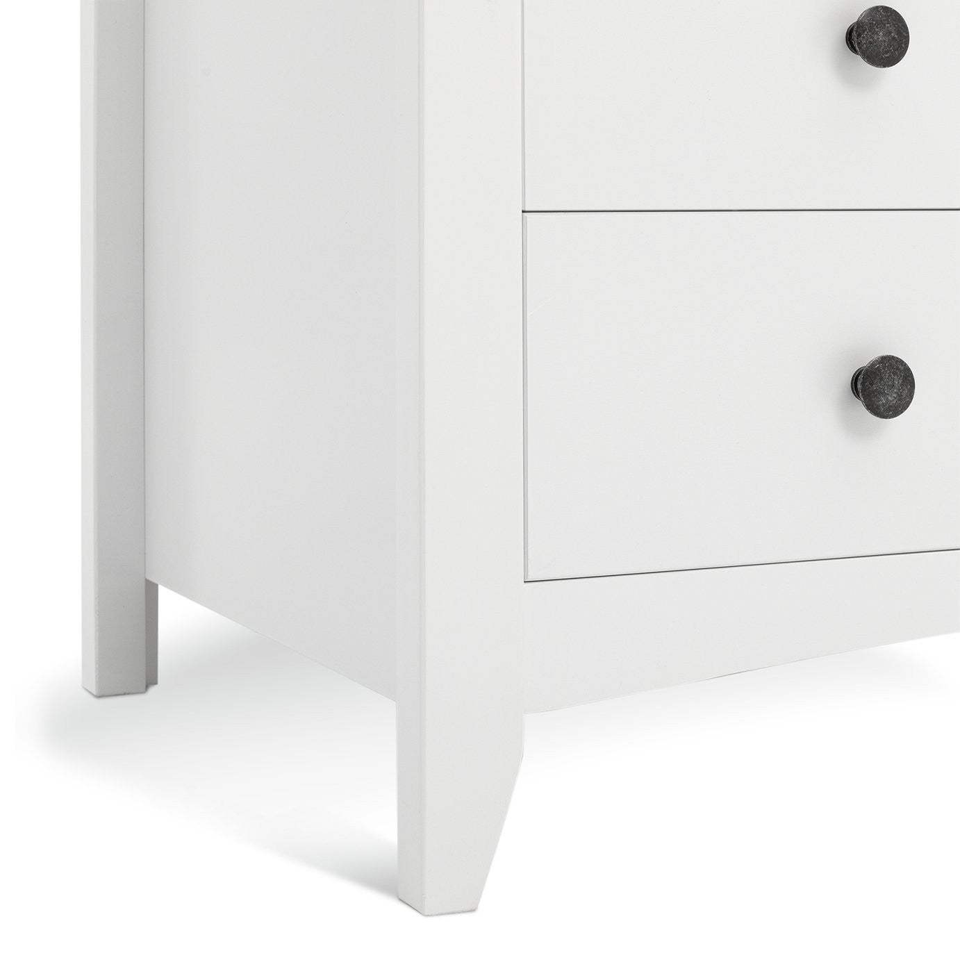Minato 2 Door 2 Drawer Wardrobe - White ( B Grade )