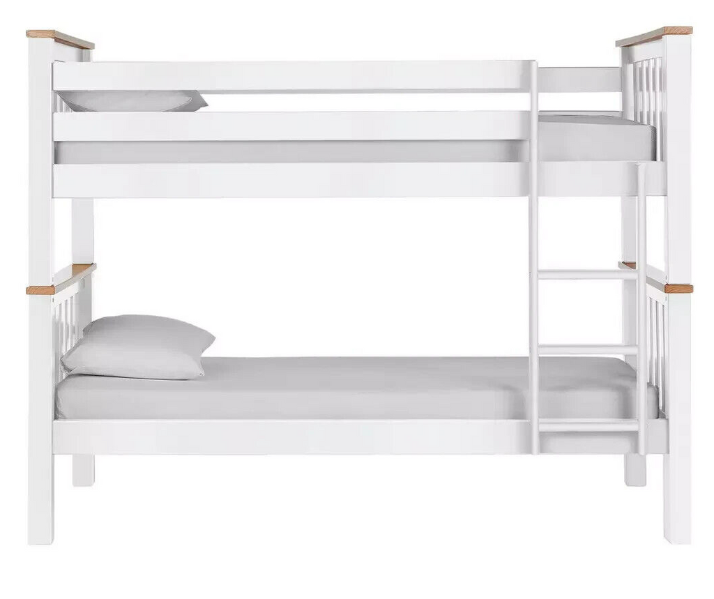 Habitat Heavy Duty Bunk Bed Frame - White and Pine