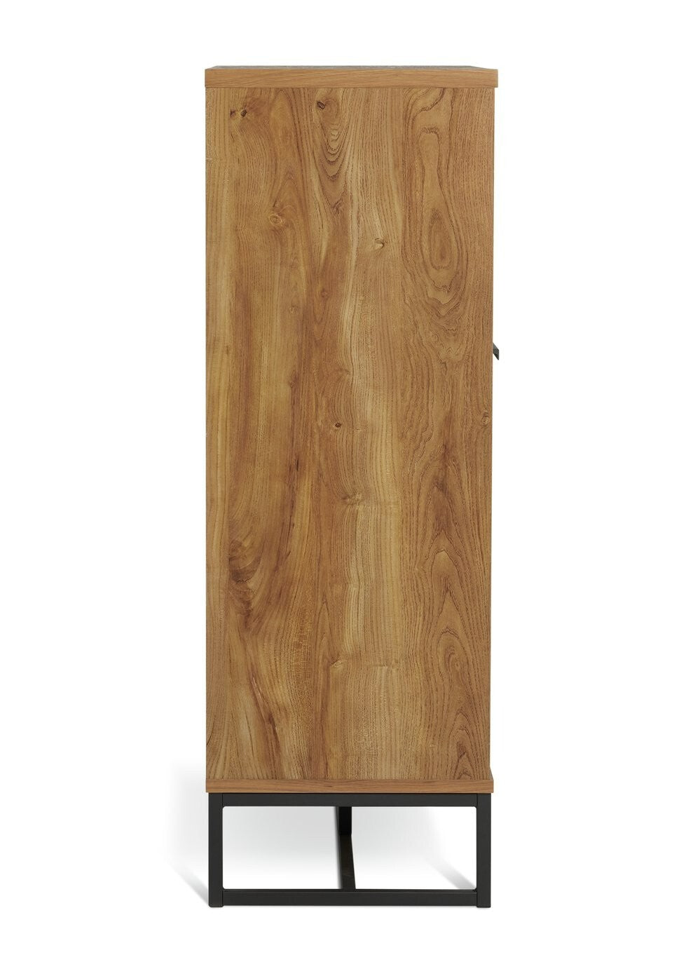 Nomad 2 Door Vinyl Cabinet - Oak