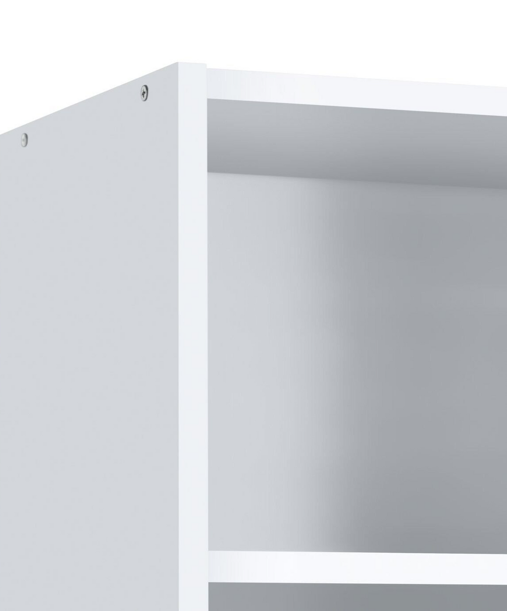 Maine Narrow Bookcase - White ( B Grade 39252 )