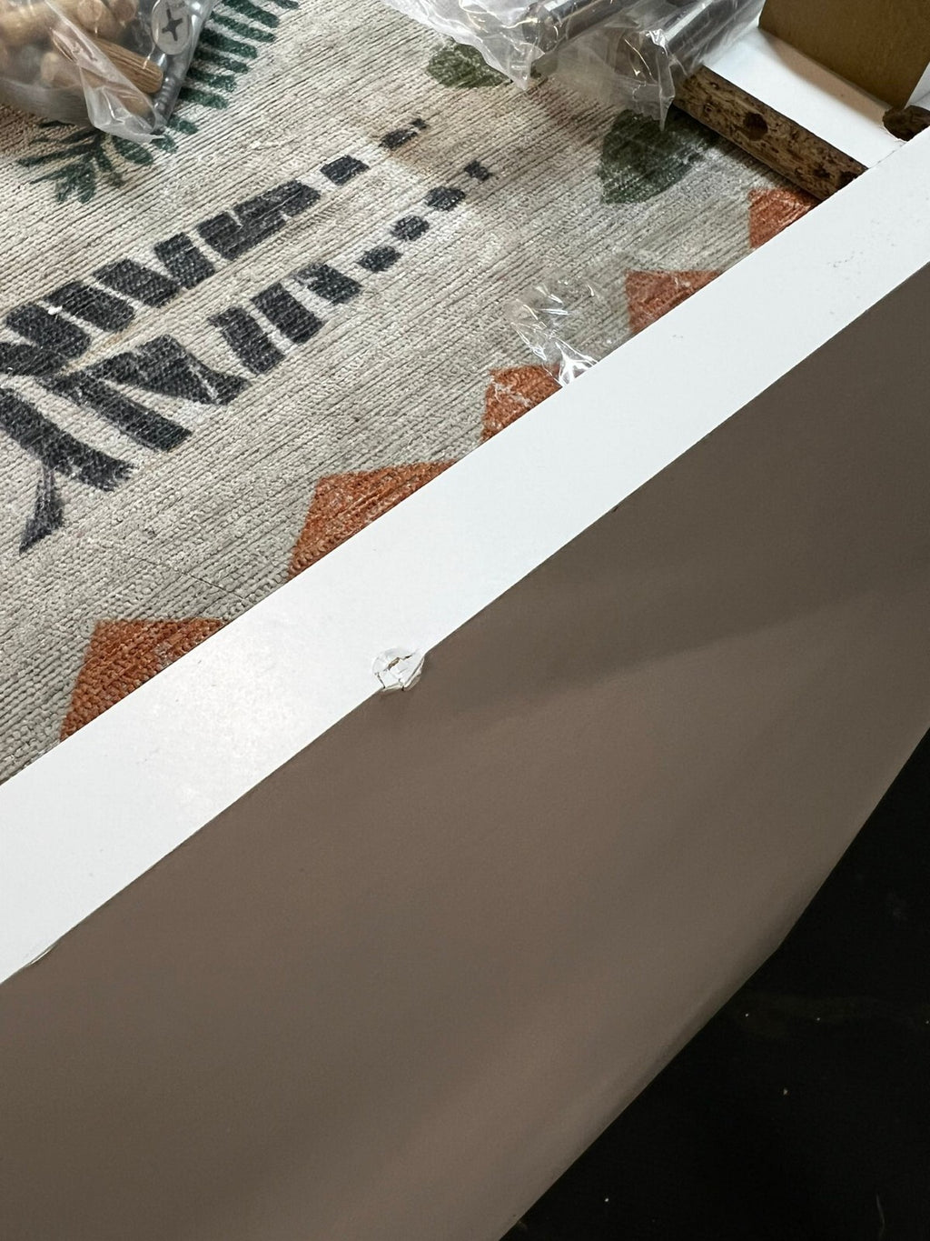 Brisbane 2 Drawer Dressing Table - White ( B Grade 34917 )