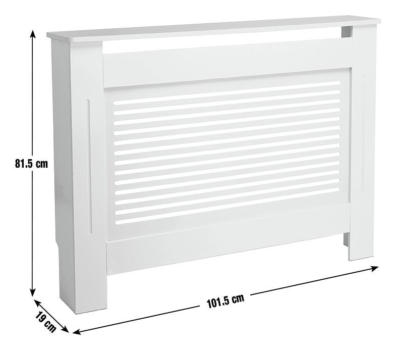 Habitat Home Austin Small Radiator Cover - White | Stylish Heating For Living