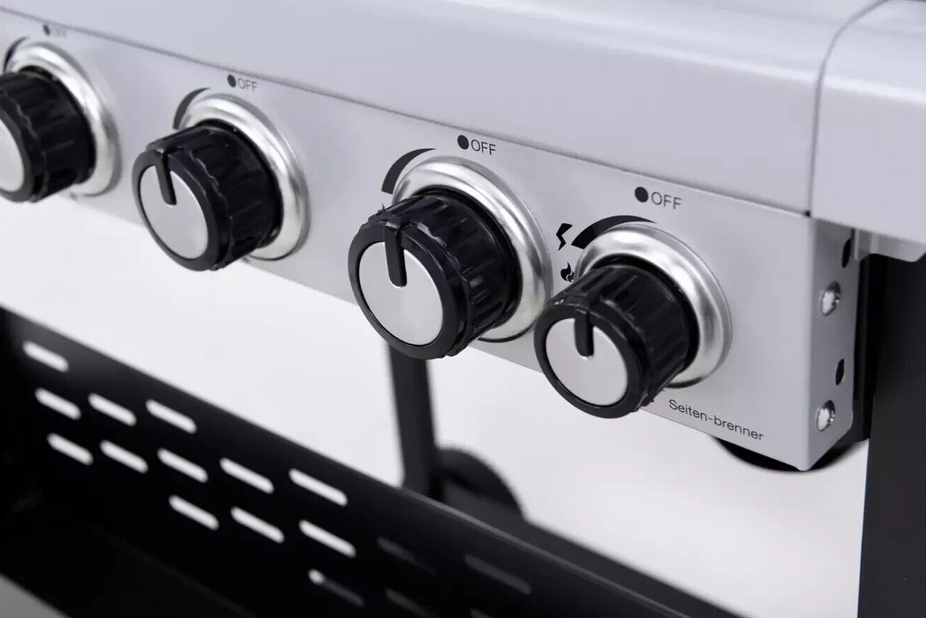 Premium 4 Burner with Side Burner Gas BBQ