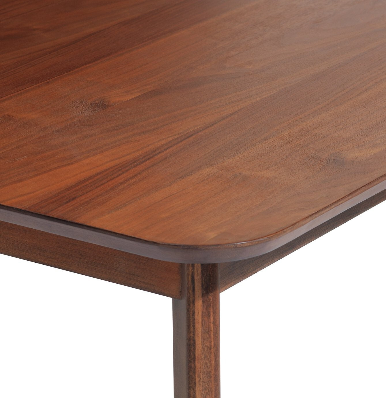 Skandi Walnut Veneer 6 Seater Dining Table ( B Grade  52801 )