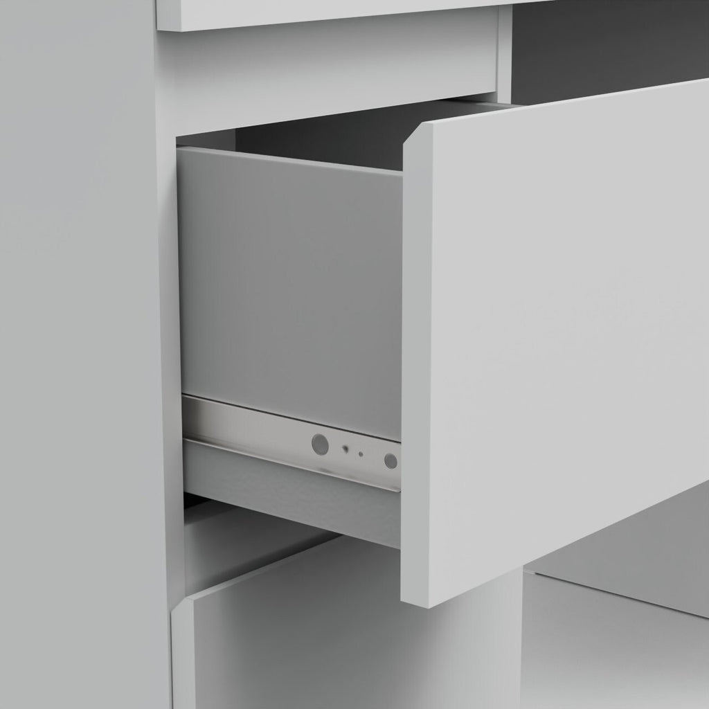Habitat Jenson 5 Drawer Dressing Table - Matt White ( B Grade 51572 - 51578 )