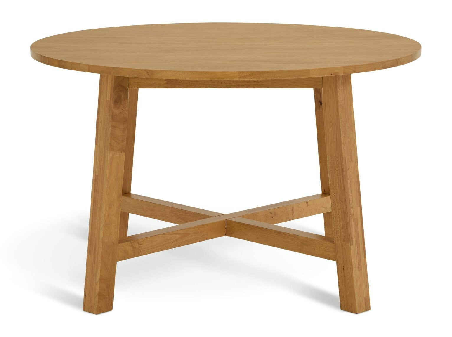 Trieste Round 4 Seater Dining Table - Oak