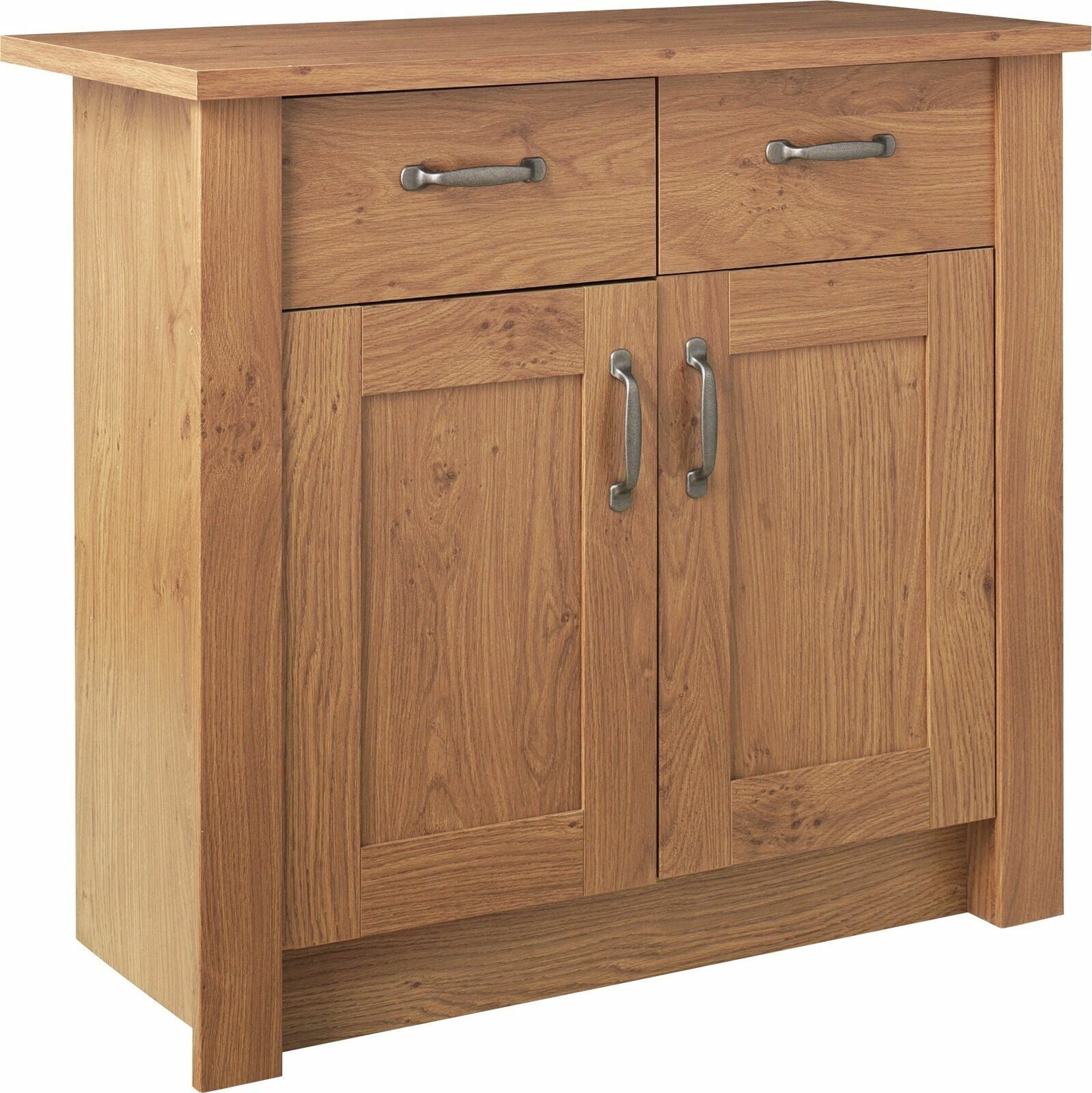 Ohio 2 Door 2 Drawer Sideboard - Oak Effect ( B Grade 32280 )