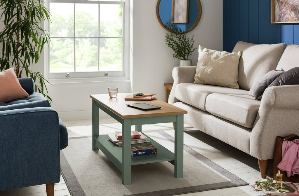 Home Winchester Coffee Table - Green | Small Green Coffee Table