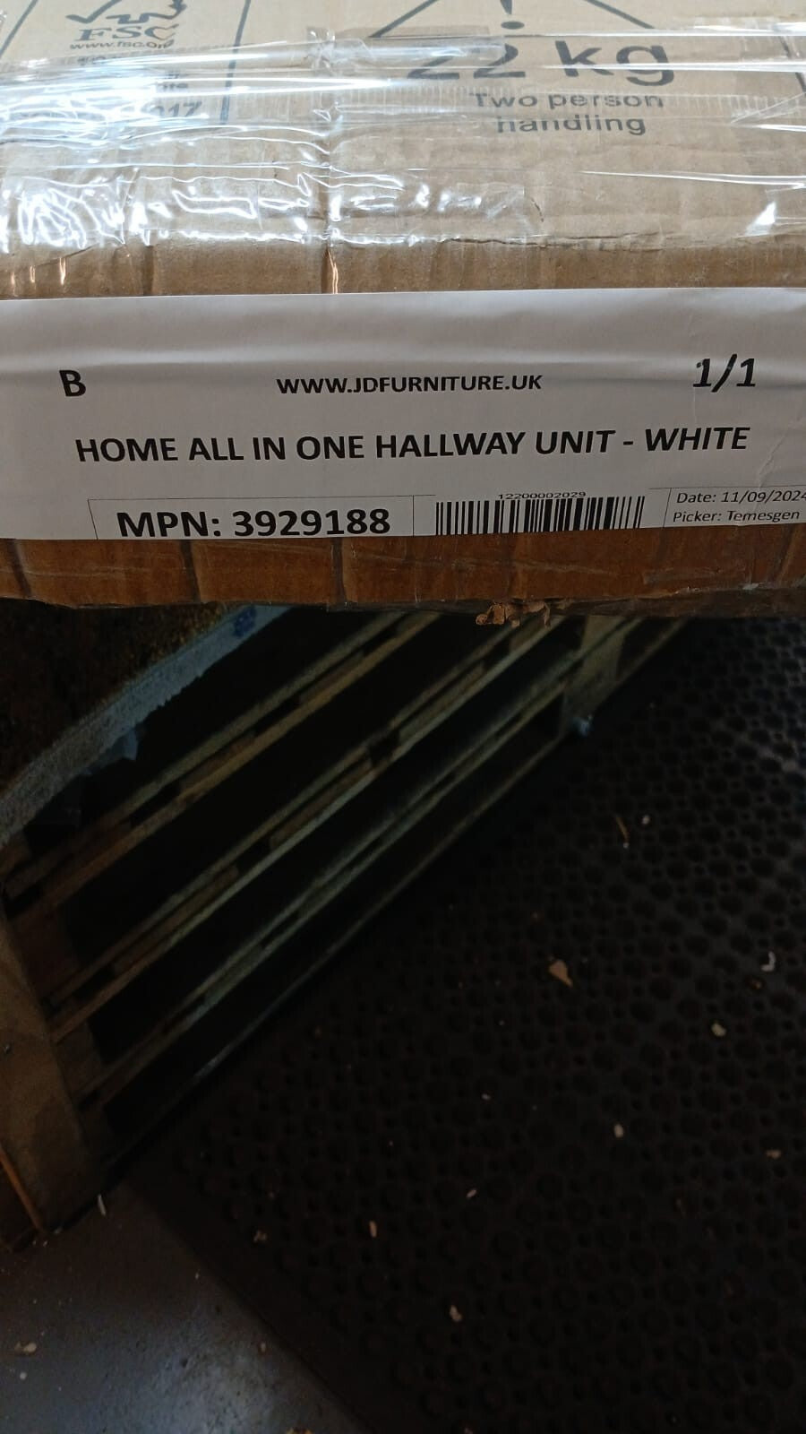 All In One Hallway Unit - White ( B Grade 17378 )