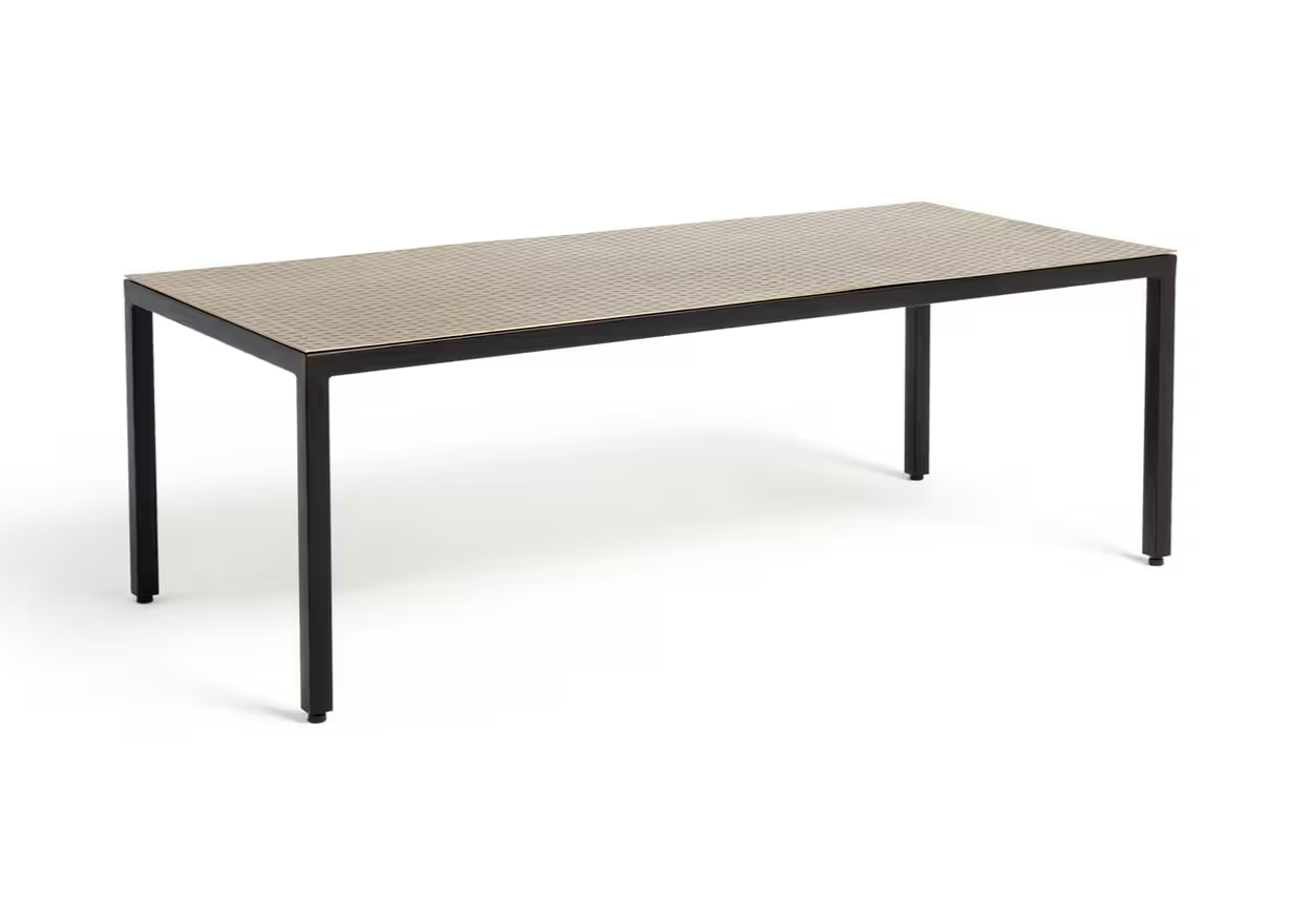 Habitat Raza Coffee Table - Brass