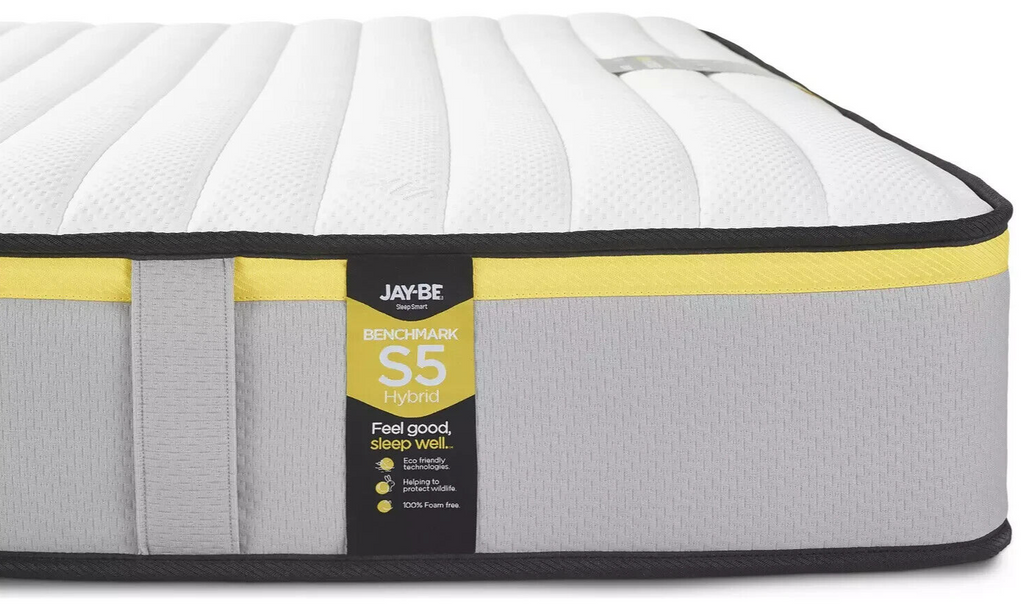 Jay-Be Benchmark S5 Hybrid Eco Friendly Sml Double Mattress