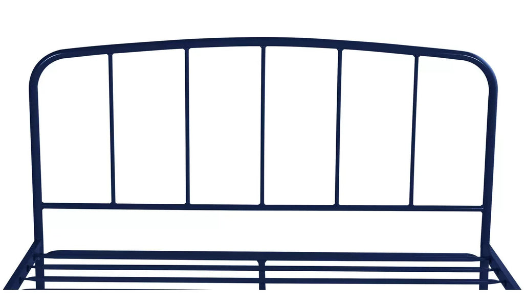 Freja Double Metal Bed Frame - Blue