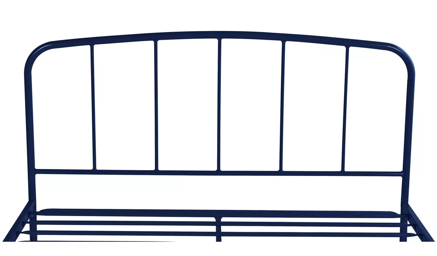 Freja Double Metal Bed Frame - Blue