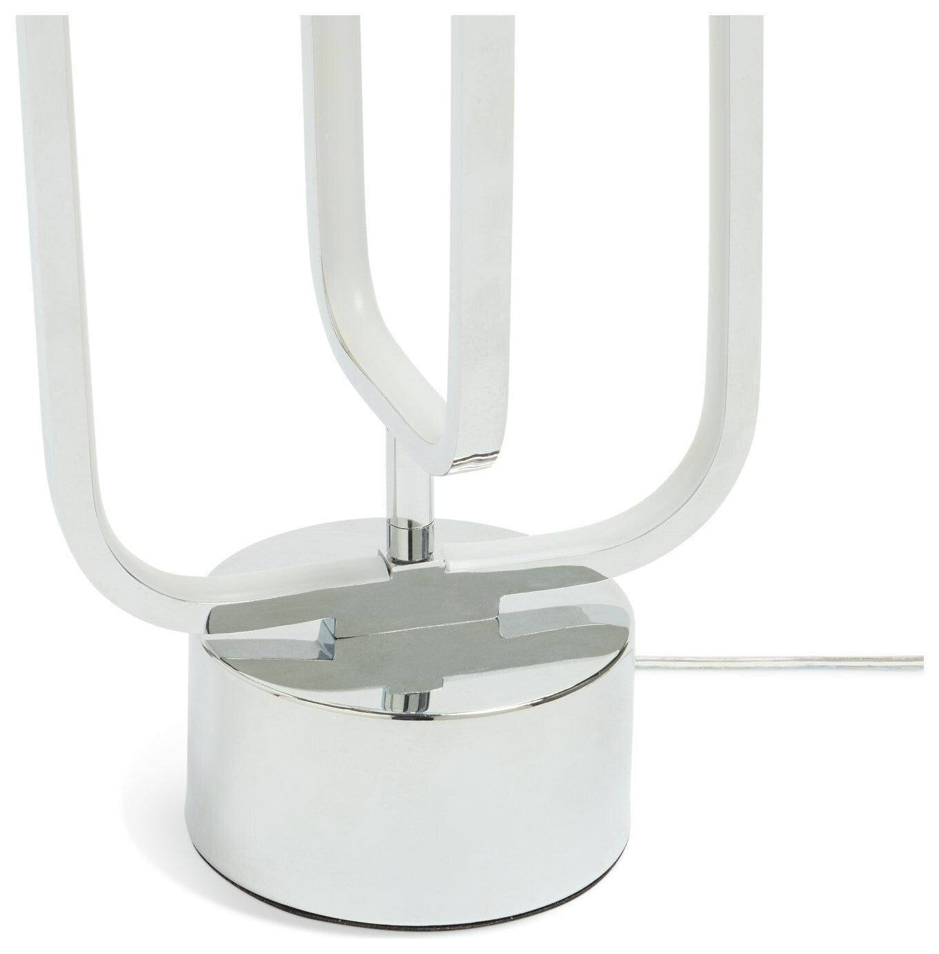 Habitat Sio LED Column Floor Lamp - Chrome
