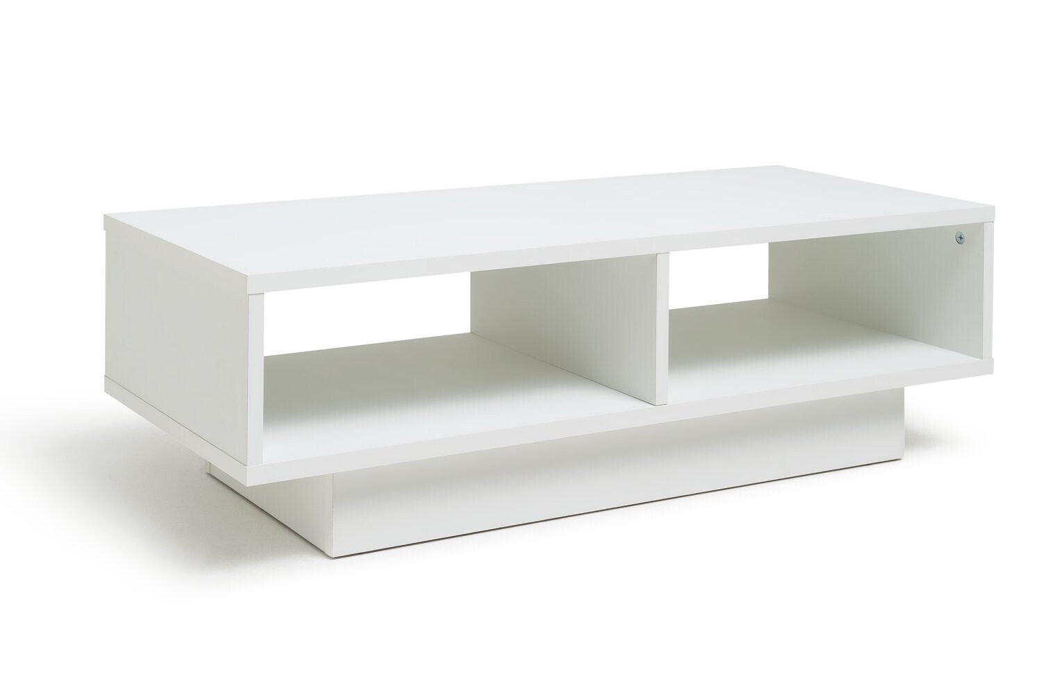 Habitat Cubes TV Unit - White | Modern TV Stand with Storage for Living Room
