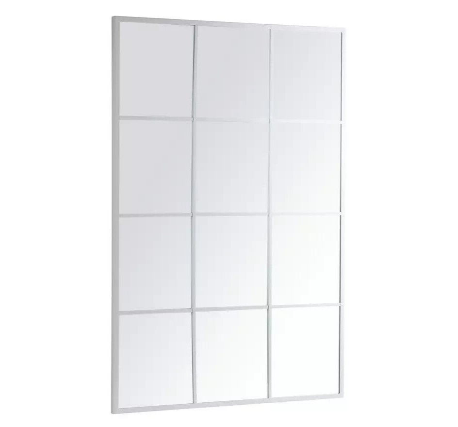 Habitat Rectangular Window Mirror - Grey - 120x80cm