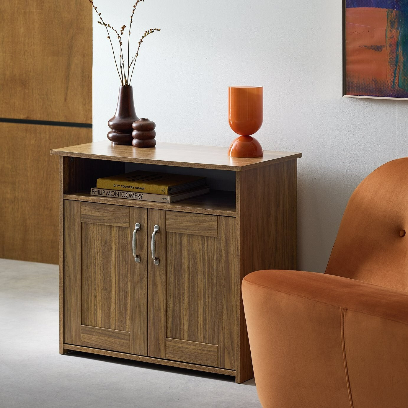 Ohio 2 Door Sideboard - Walnut