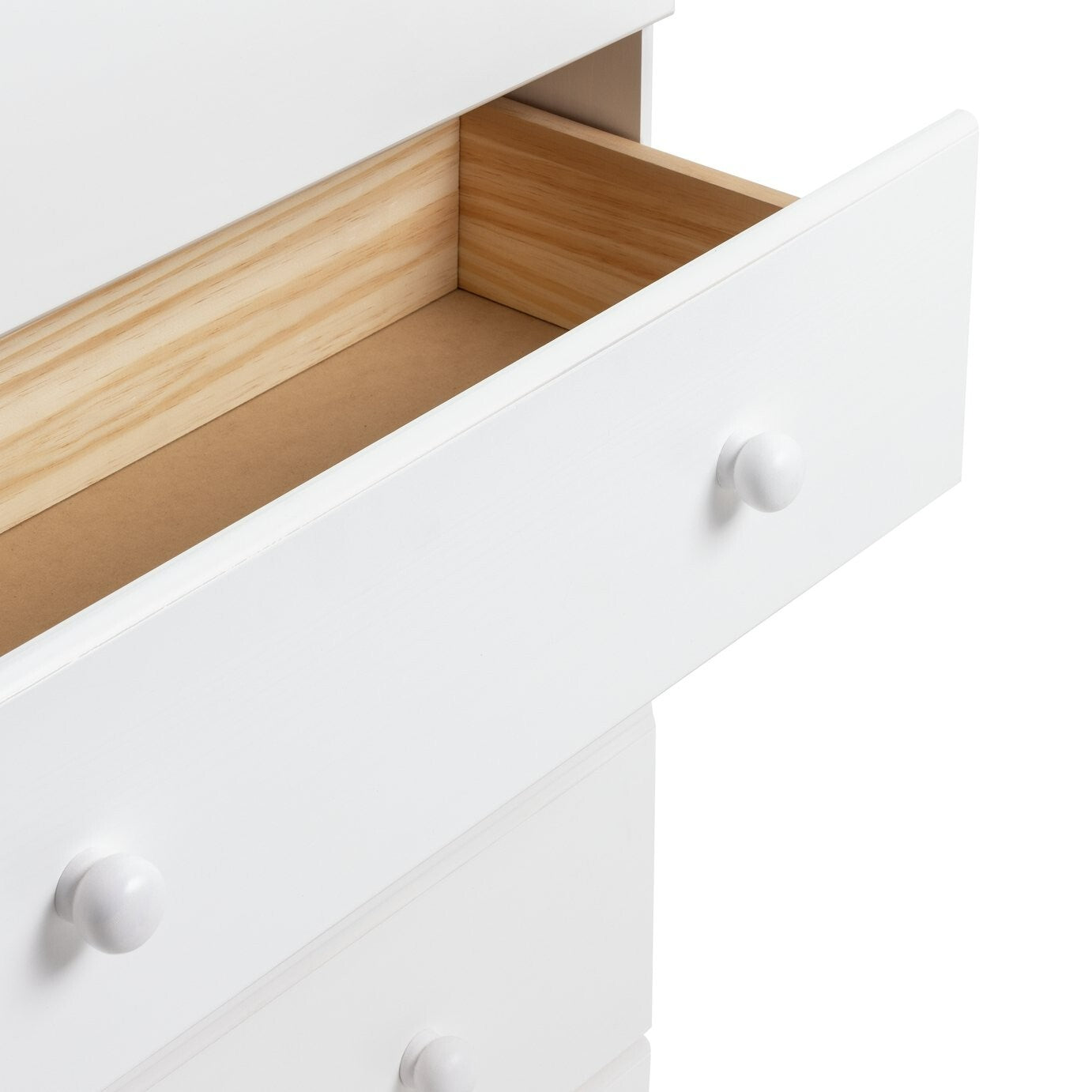 Nordic 4 + 2 Drawer Chest - White