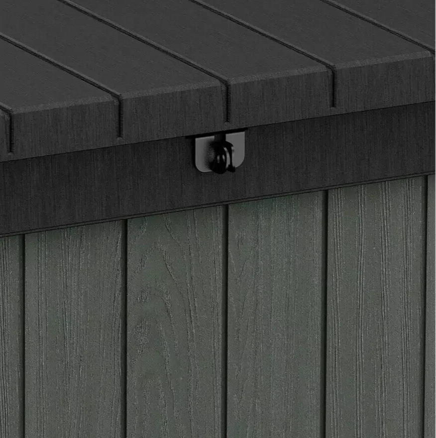 Keter Darwin 454L Outdoor Garden Storage Box - Green