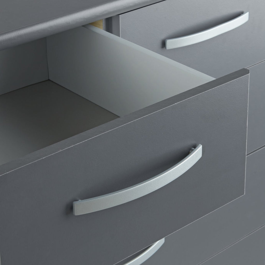 Hallingford Grey 5+2 Drawer Chest